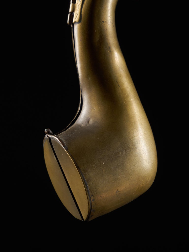 Selection of 6 Brass Pipe Holder Cases for Clay and Other Pipes For