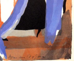 Sélection de lithographies ou de murs de galerie modernes abstraits de Tapies & Van Velde