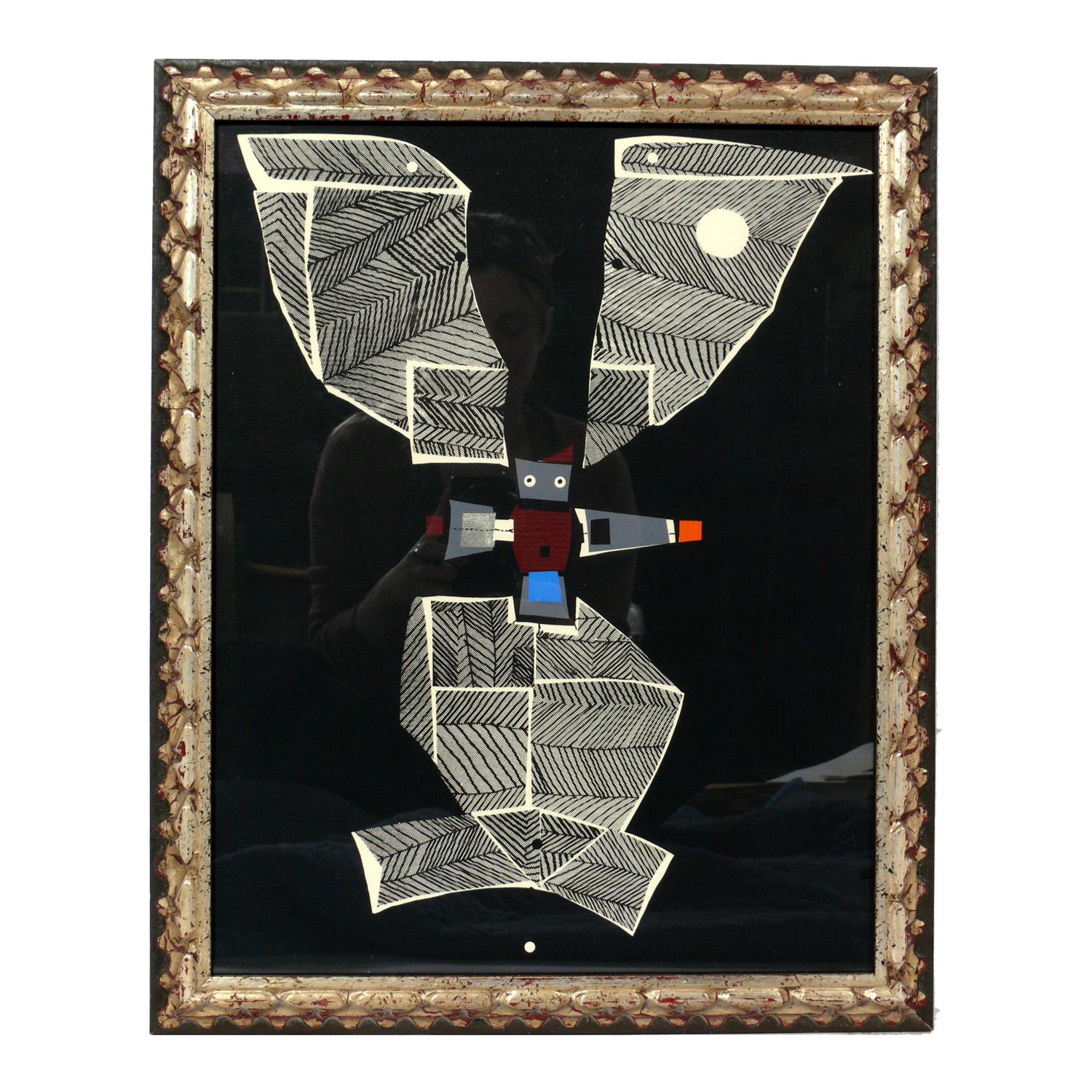 Late 20th Century Selection of Abstract Modern Lithographs or Gallery Wall For Sale