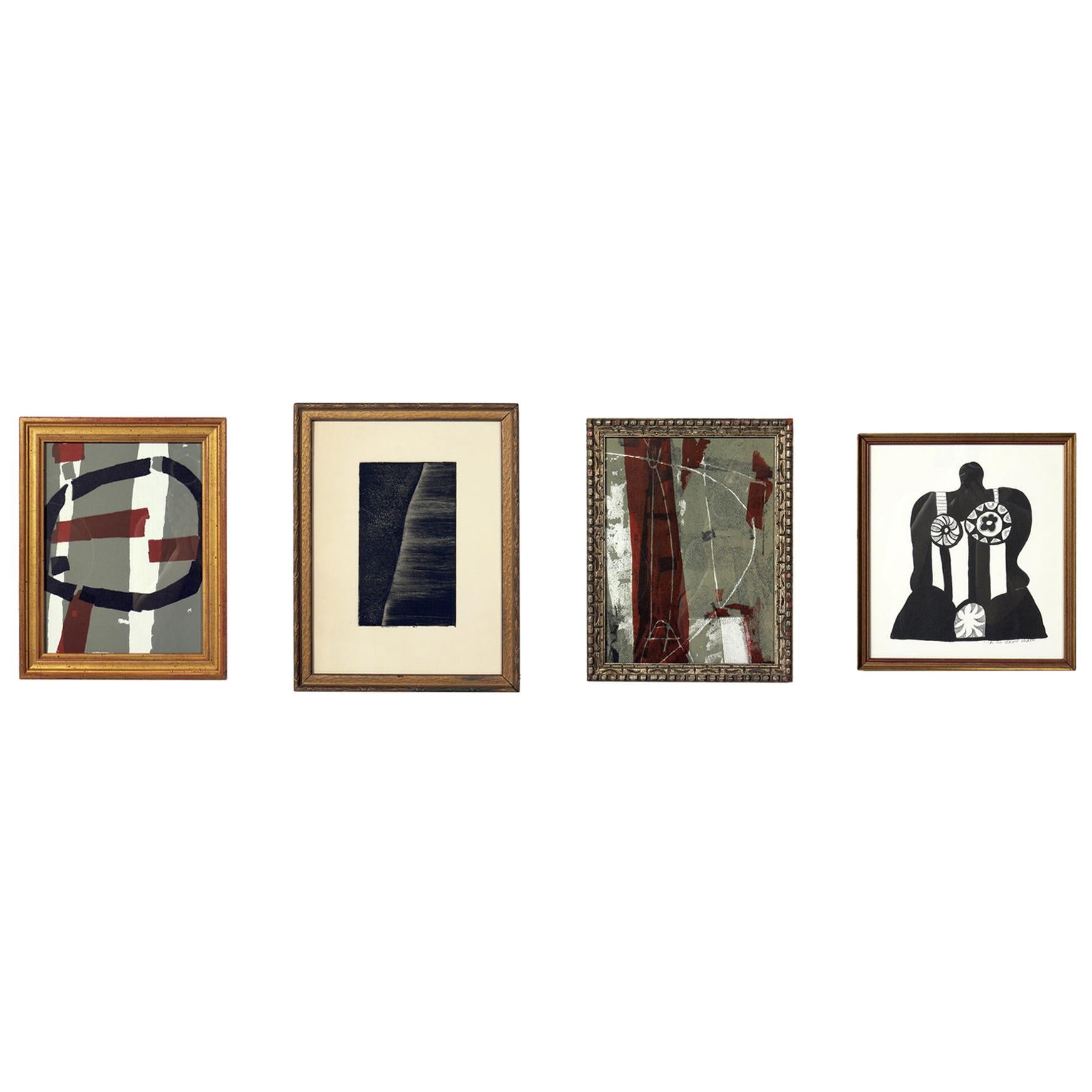 Selection of Abstract Modern Lithographs or Gallery Wall