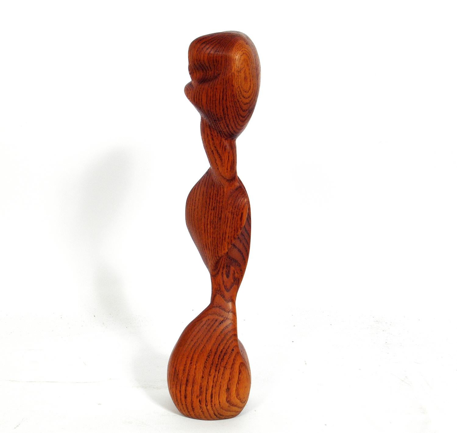 American Selection of Abstract Wood Sculptures