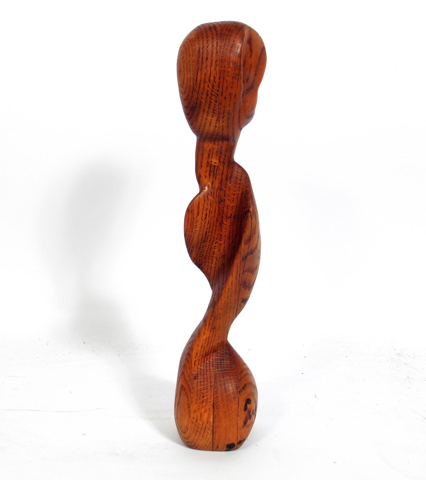 Selection of Abstract Wood Sculptures In Good Condition In Atlanta, GA