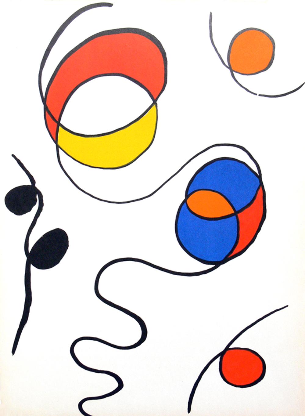 French Selection of Alexander Calder Lithographs