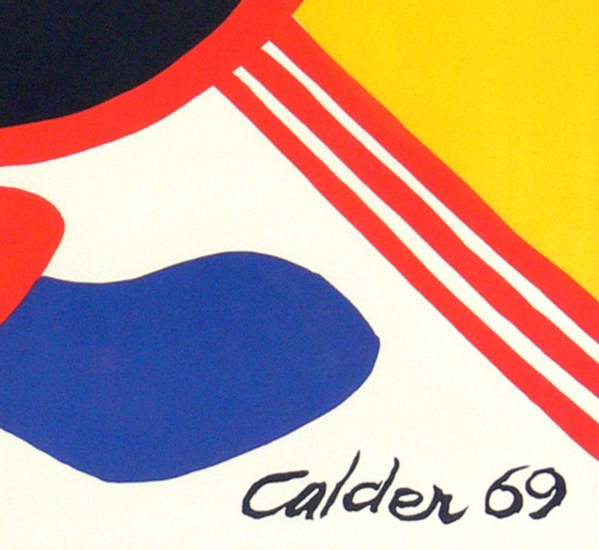 Selection of Alexander Calder Lithographs In Fair Condition For Sale In Atlanta, GA