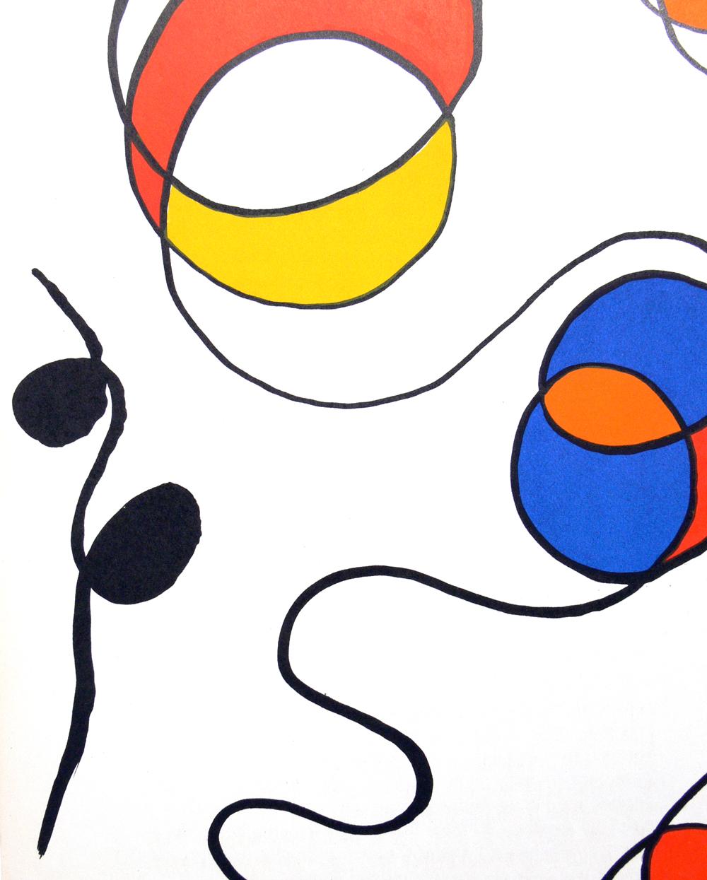 Lacquered Selection of Alexander Calder Lithographs