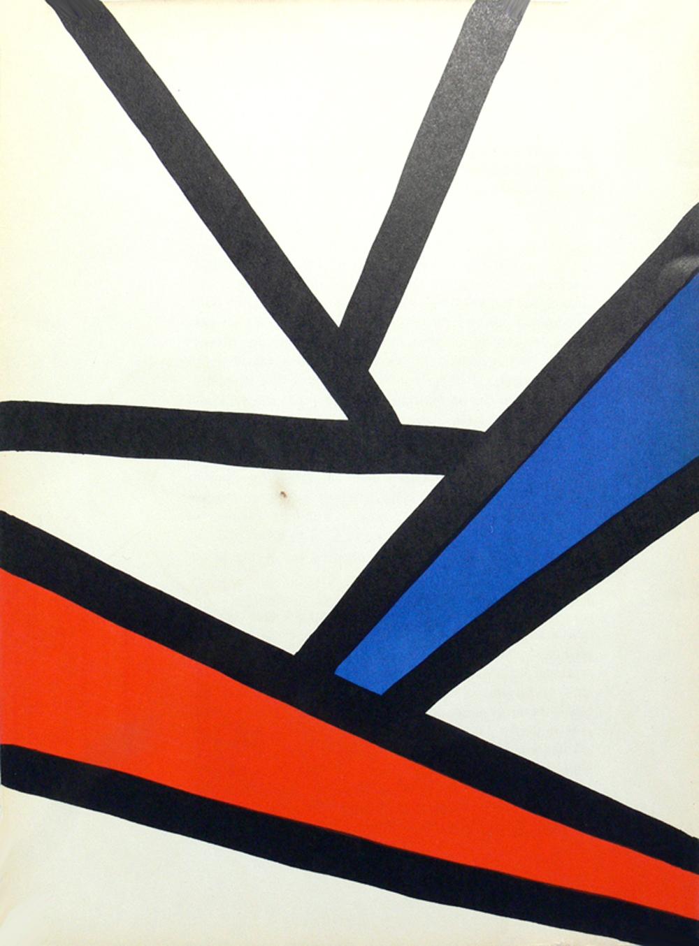 Lacquered Selection of Alexander Calder Lithographs For Sale
