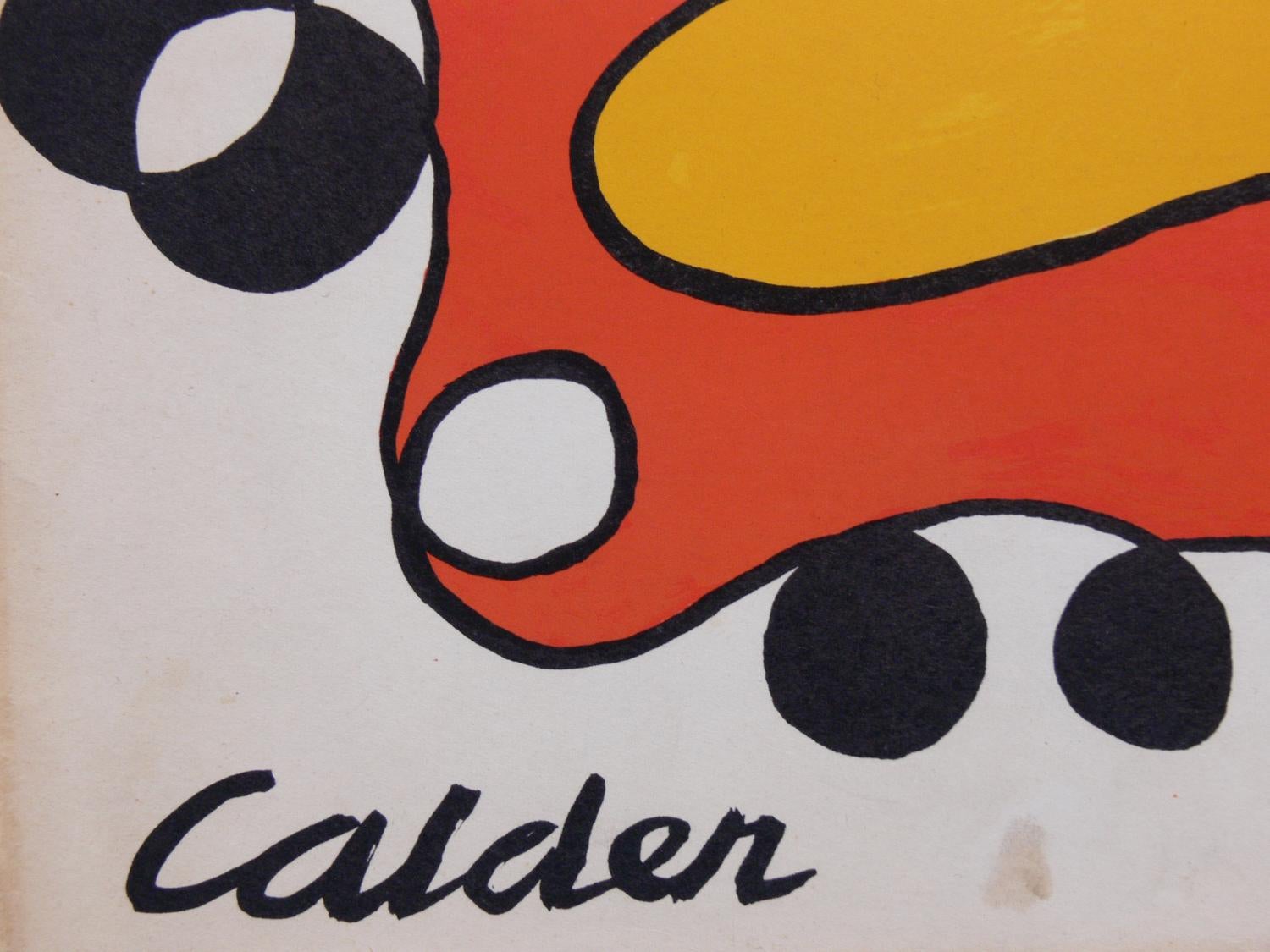 Mid-20th Century  Selection of Alexander Calder Lithographs For Sale
