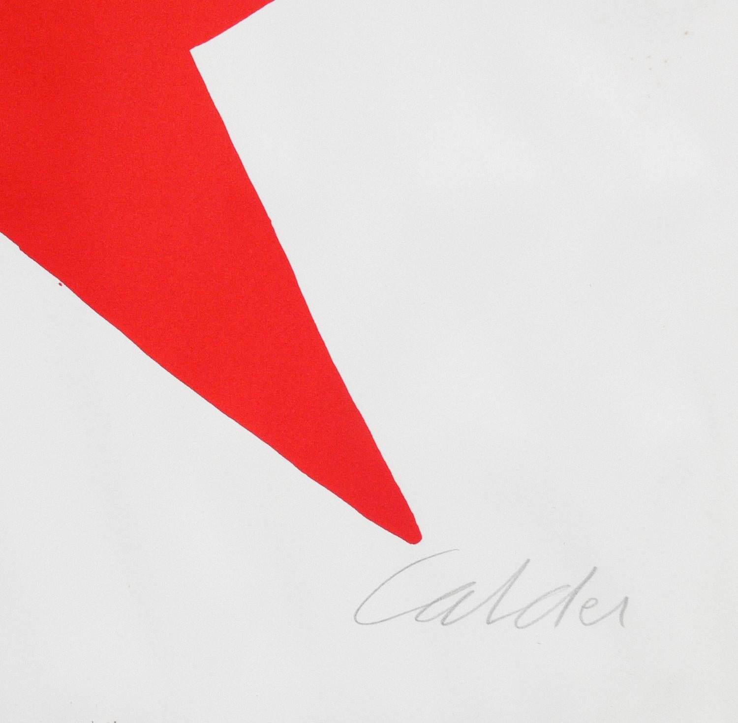 Sélection de lithographies d'Alexander Calder en vente 1