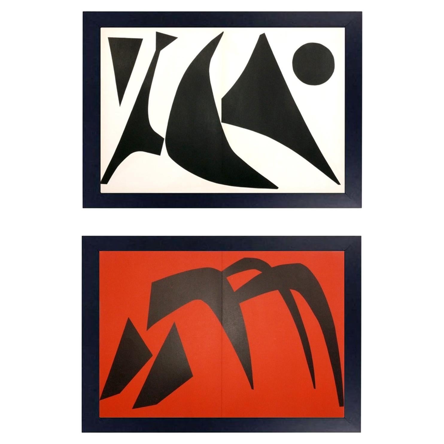 Selection of Alexander Calder Lithographs  For Sale