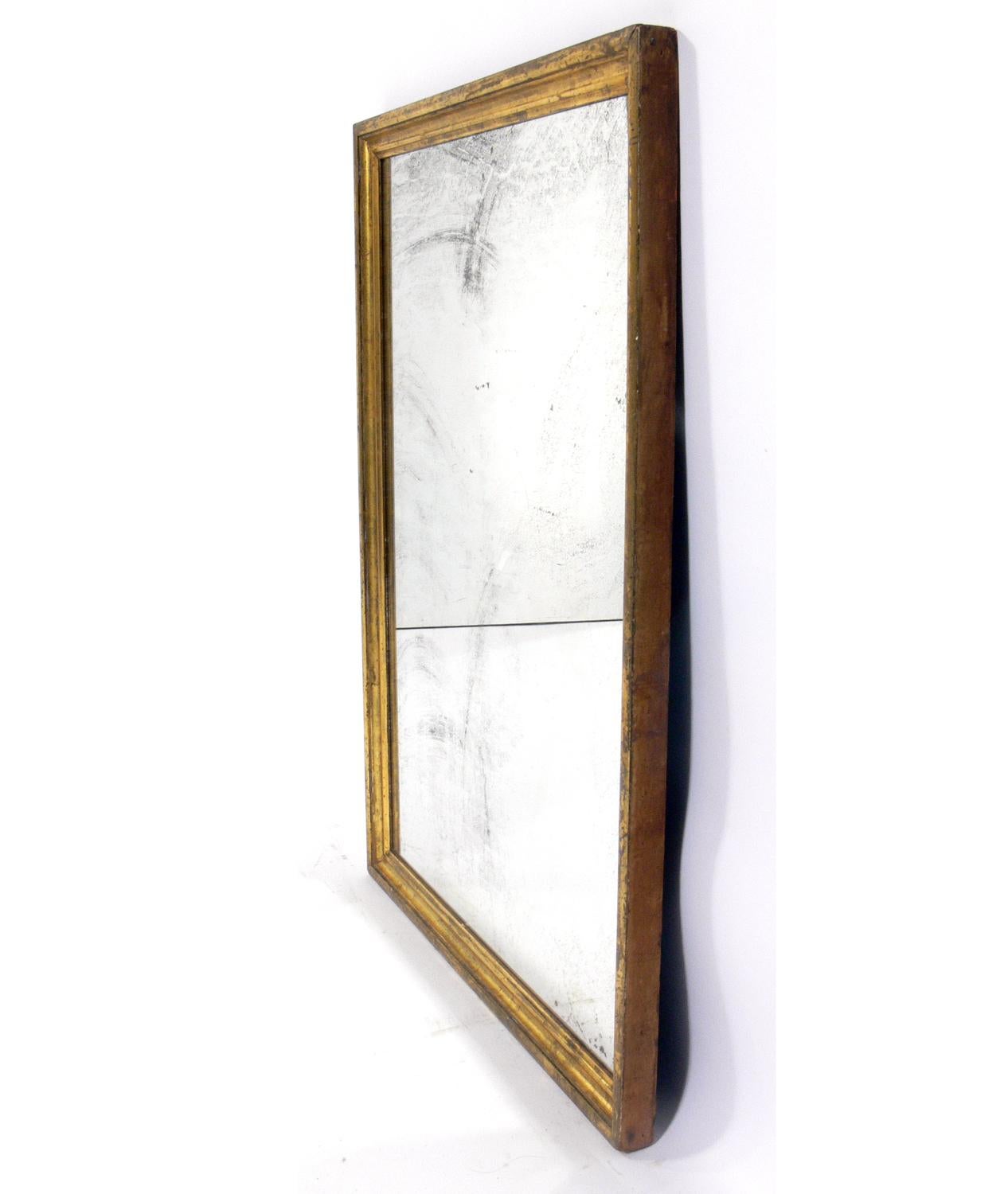 Aesthetic Movement Selection of Antiqued Gilt Mirrors