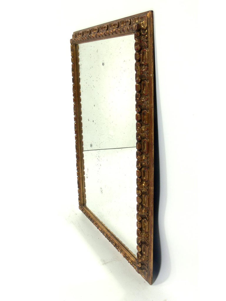 Selection of Antiqued Gilt Mirrors In Distressed Condition For Sale In Atlanta, GA