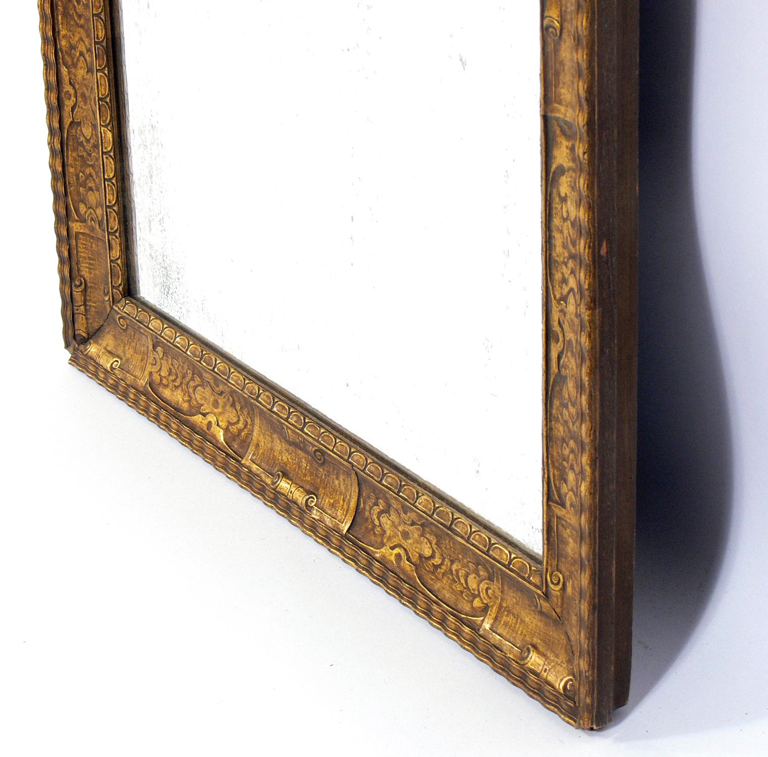 Mid-20th Century Selection of Antiqued Gilt Mirrors