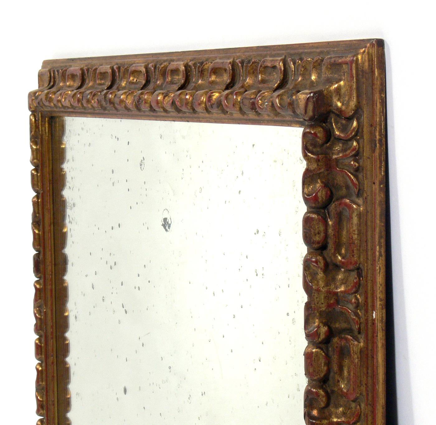 20th Century Selection of Antiqued Gilt Mirrors