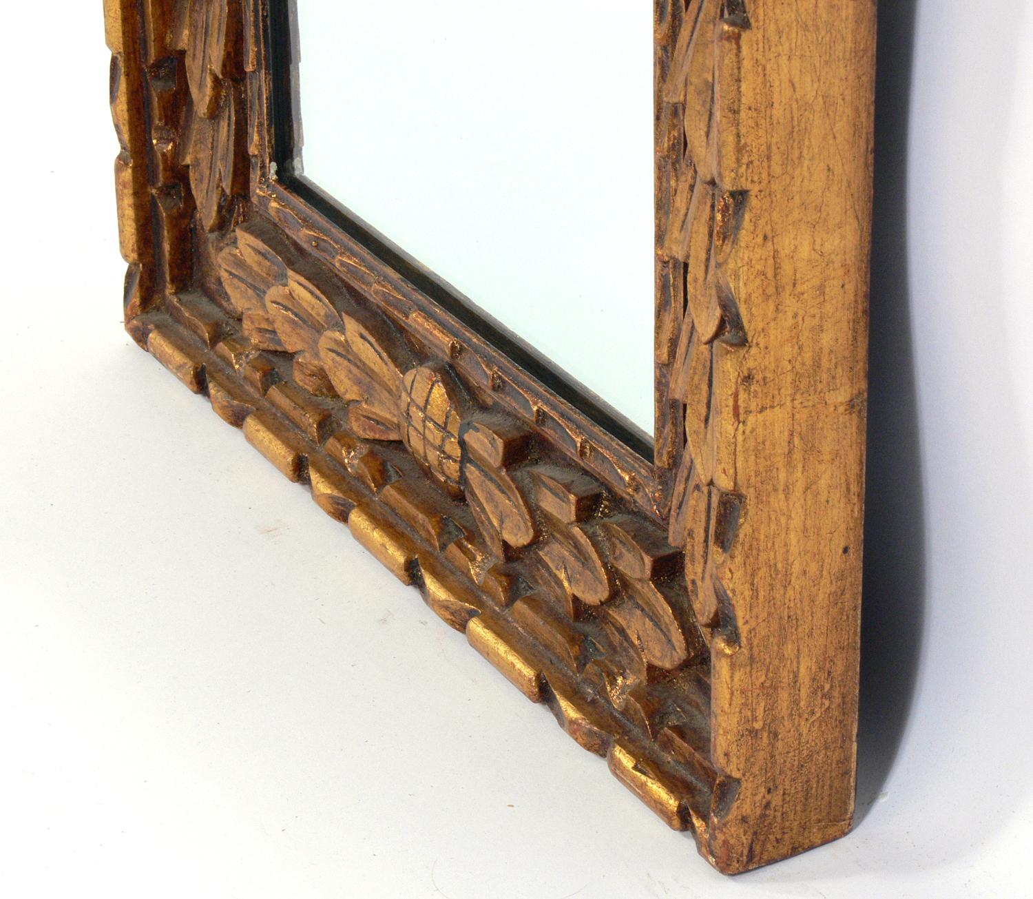 Wood Selection of Antiqued Gilt Mirrors For Sale