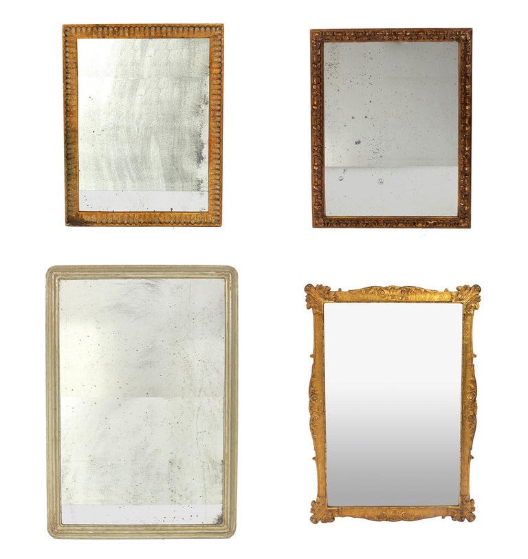 Selection of Antiqued Gilt Mirrors For Sale