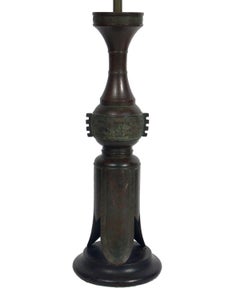 Selection of Asian Bronze Lamps