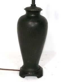 Selection of Bronze Lamps $850 each Great Original Patina