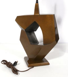 Selection of Bronze Modernist Lamps