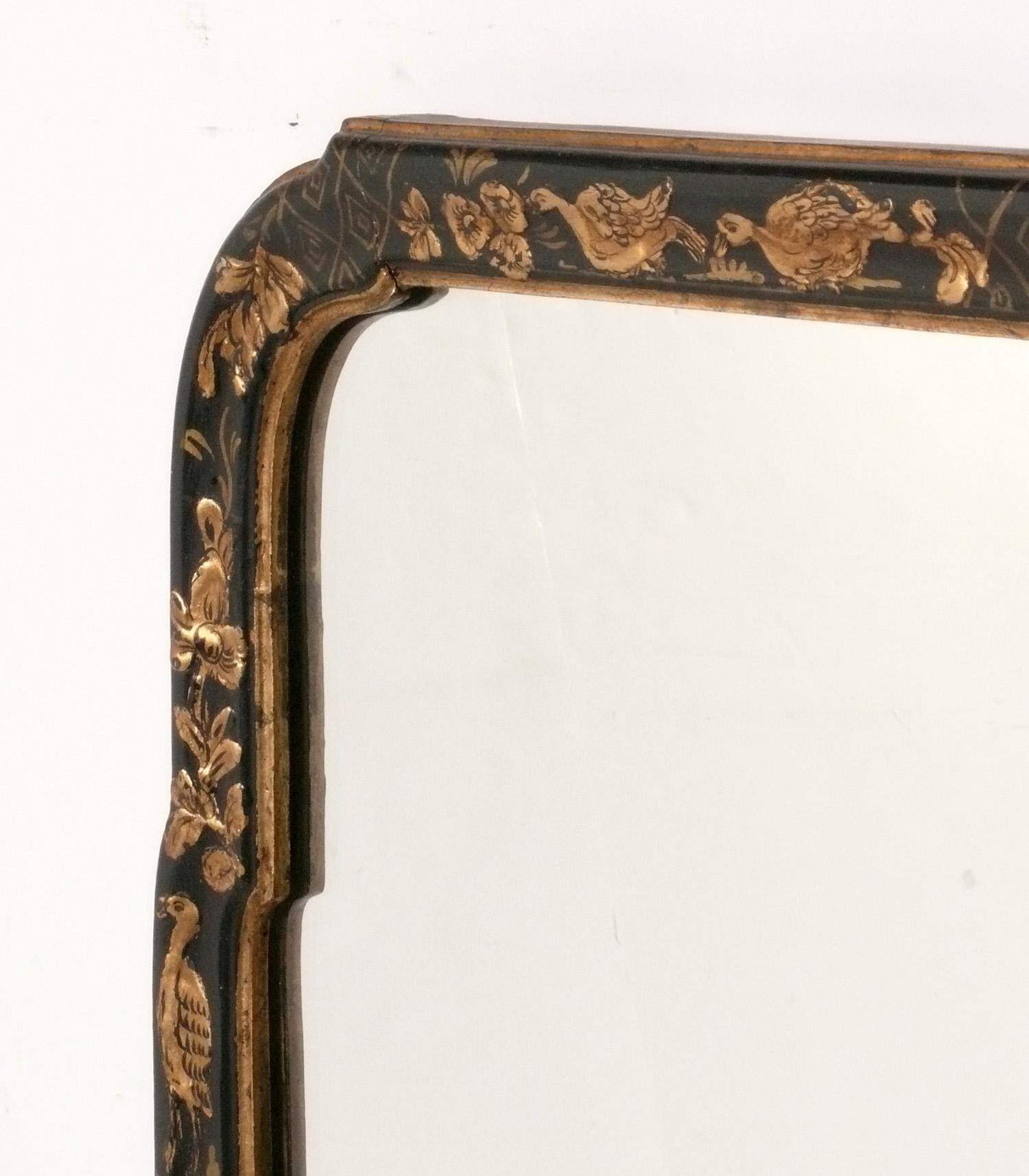 Milieu du XXe siècle Sélection de miroirs chinoiseries magnifiques décorations peintes à la main en vente