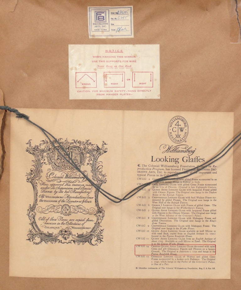 Selection of Chinoiserie Mirrors For Sale at 1stDibs