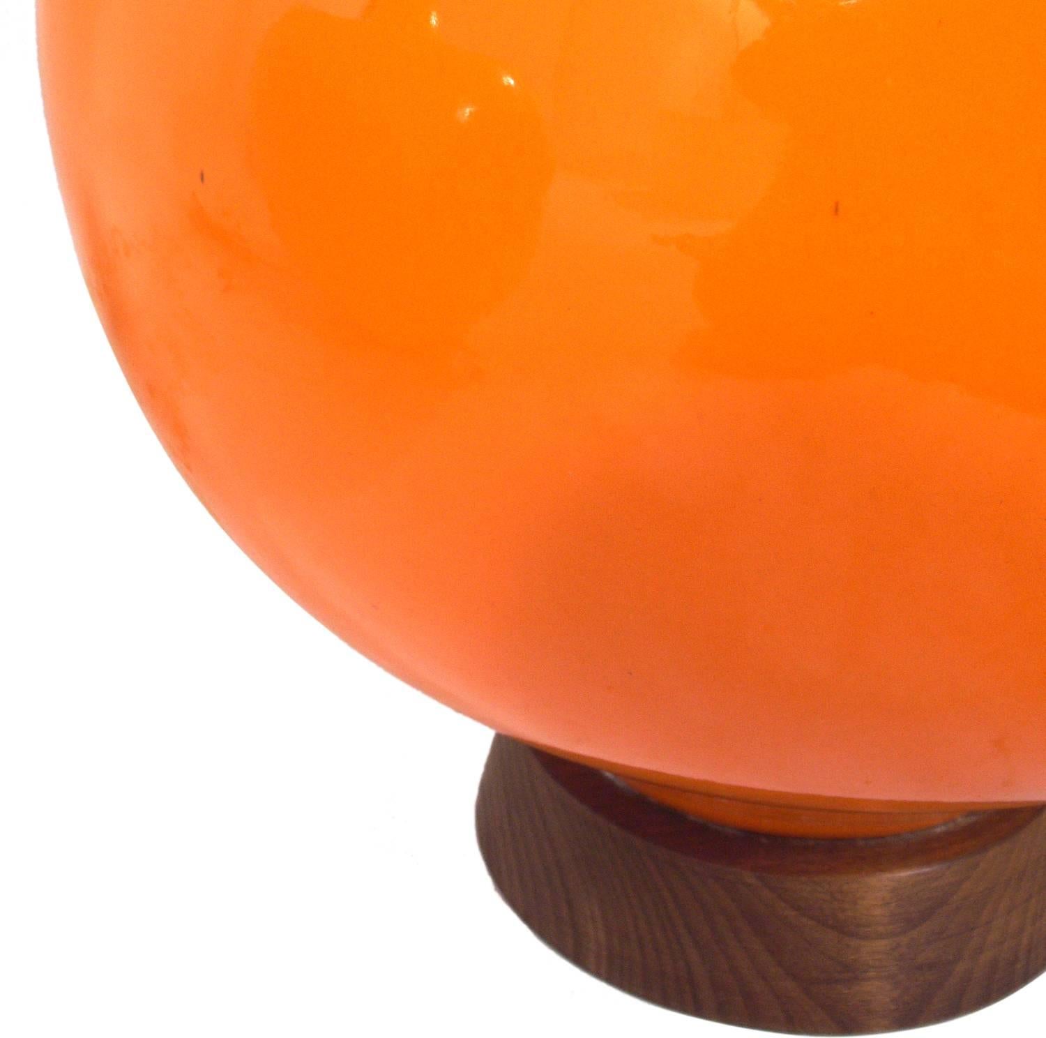 Mid-20th Century Selection of Colorful Large Scale Ceramic Lamps
