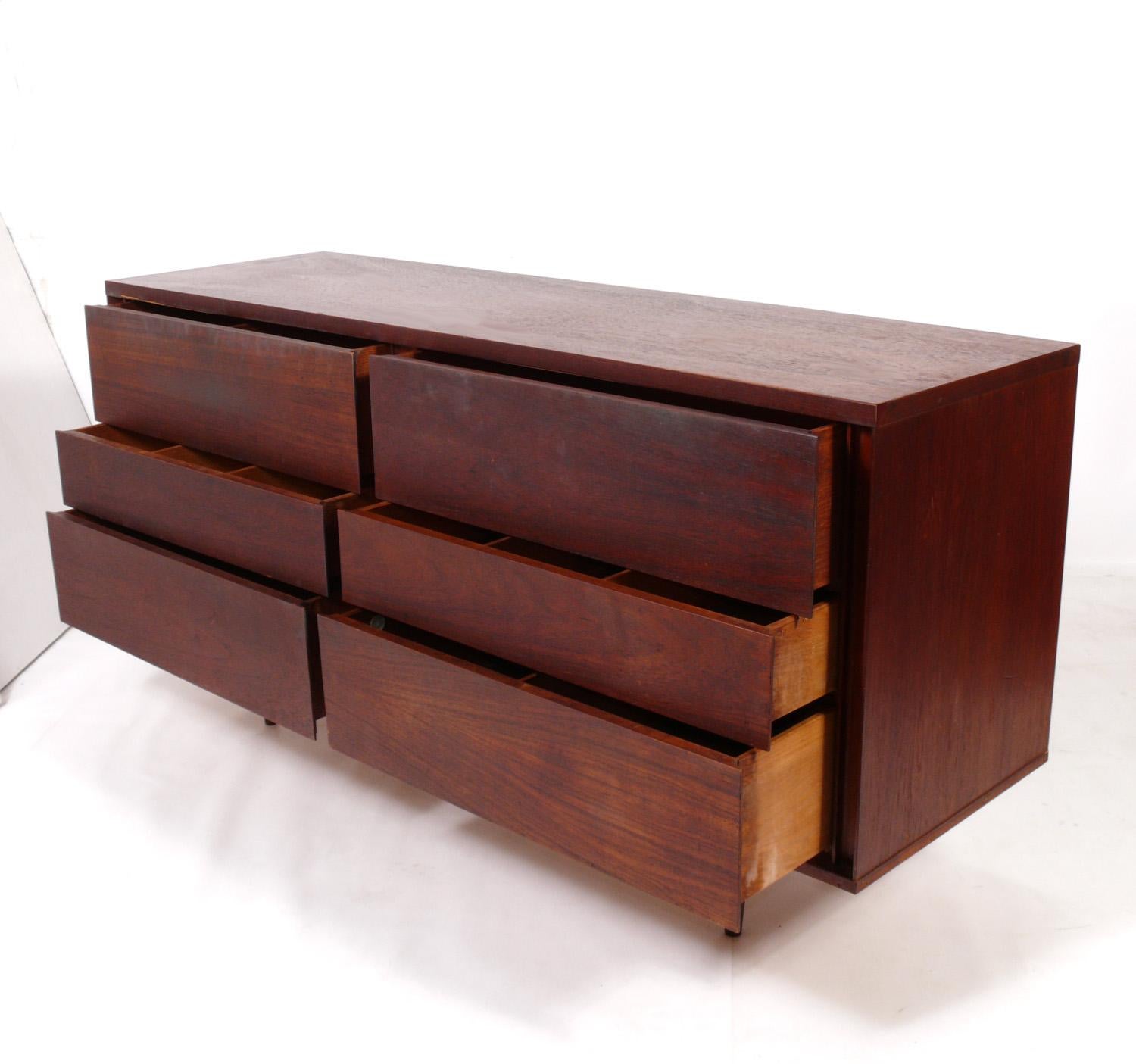 Mid-Century Modern Selection of Danish Modern Walnut Chests or Dressers For Sale