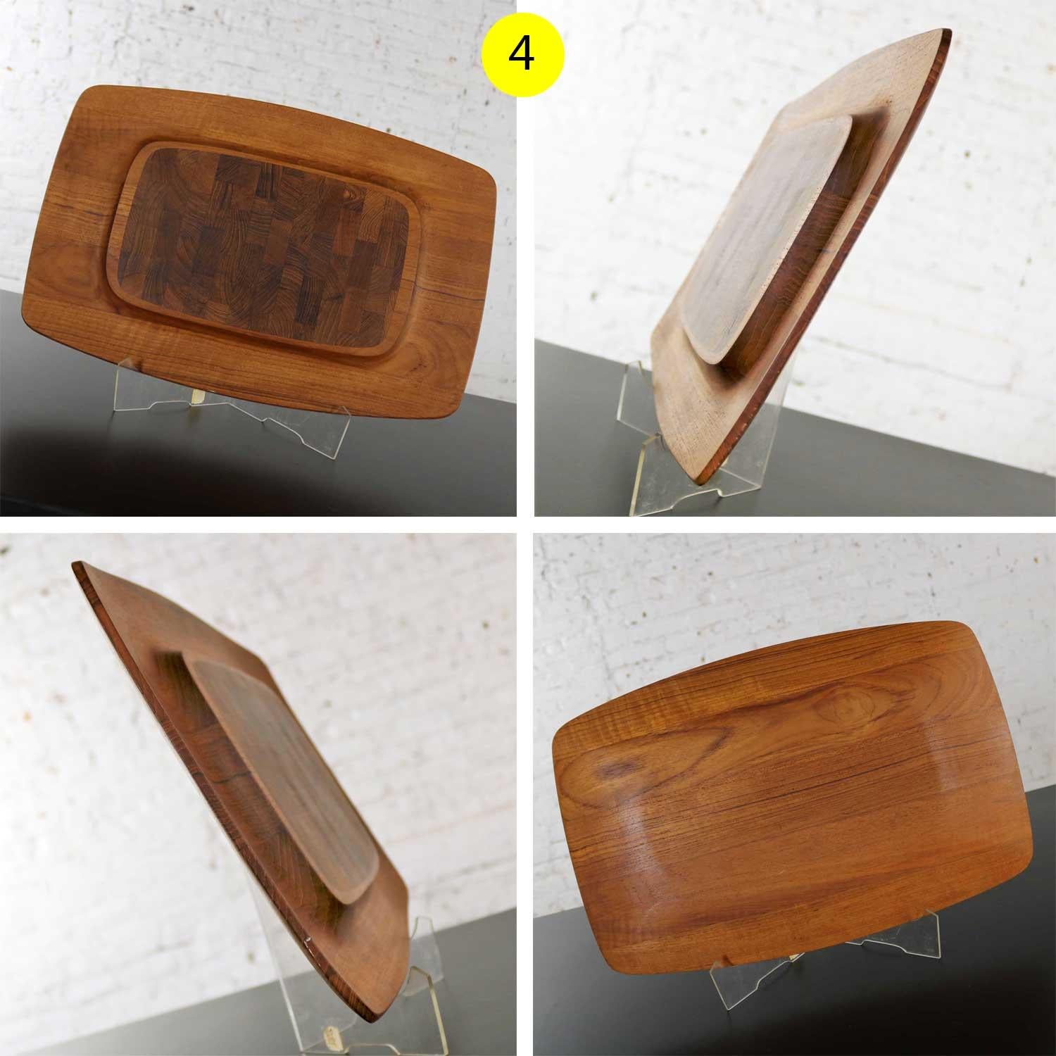 Selection of Dansk Designs Teak Trays or Cutting Boards by Jens Quistgaard 1