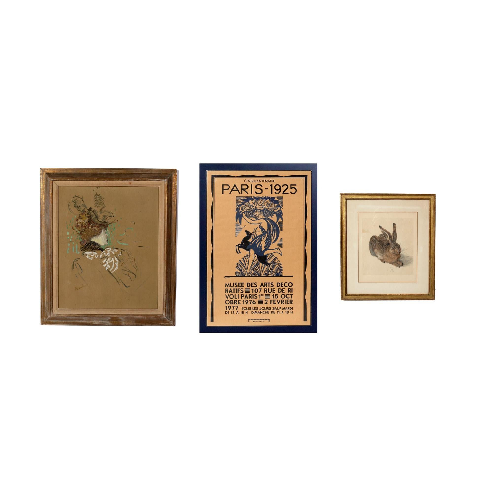 Selection of Early Modernist Art - Lautrec Durer et al For Sale