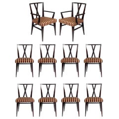 Selection of Elegant Dining Chairs by Tommi Parzinger