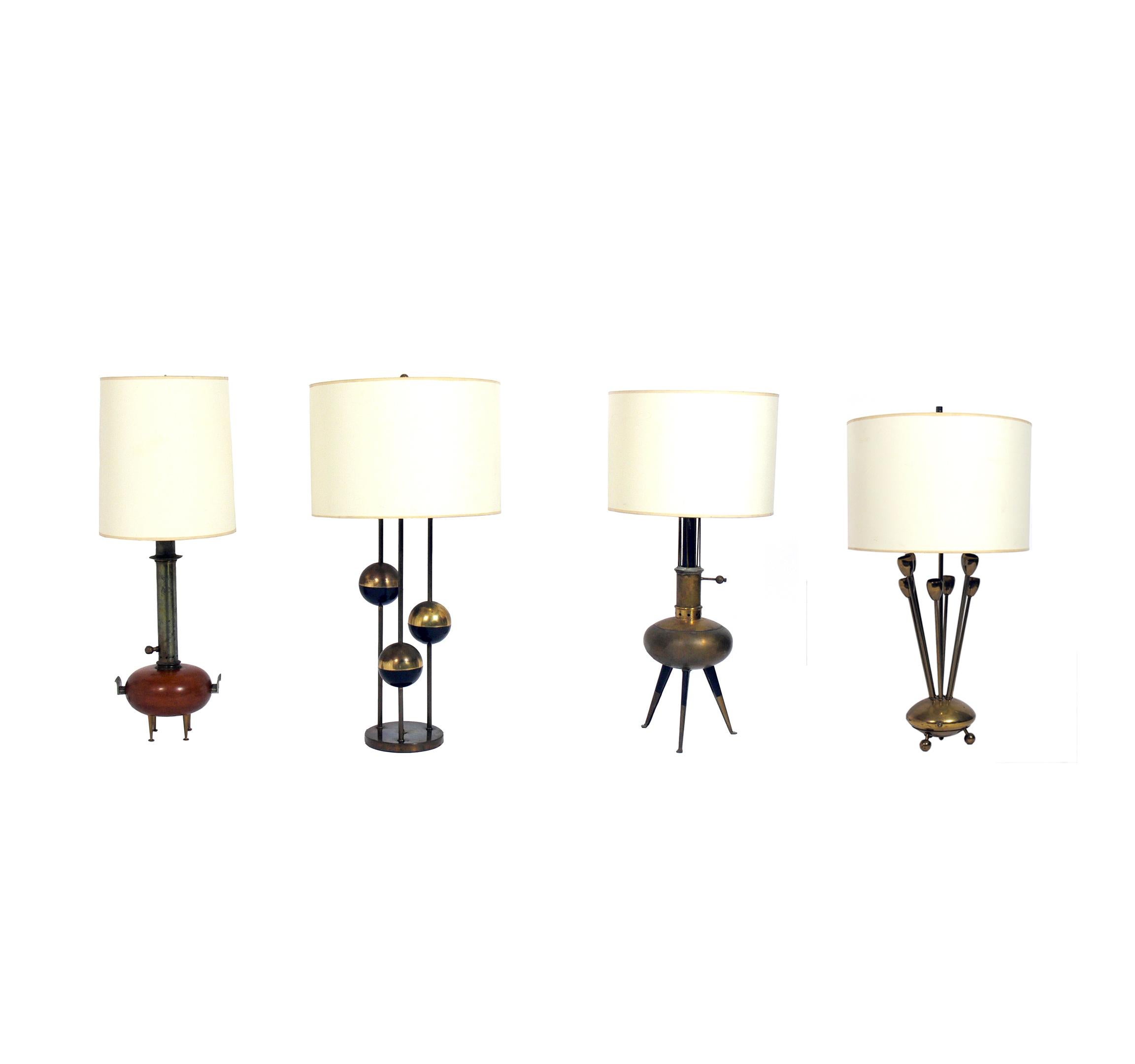 Selection of Italian Midccentury Lamps For Sale