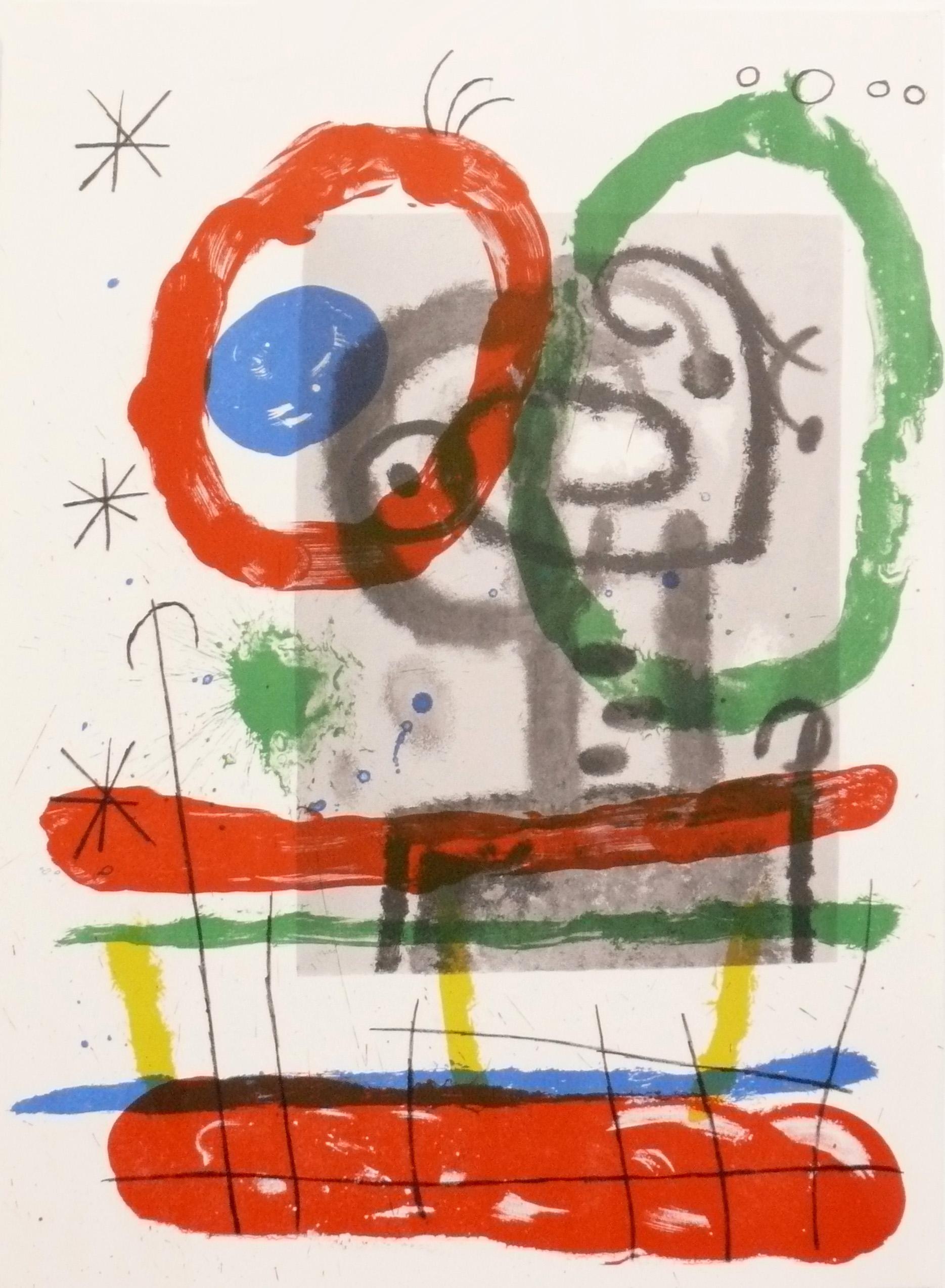 Mid-Century Modern Sélection de lithographies de Joan Miro  en vente