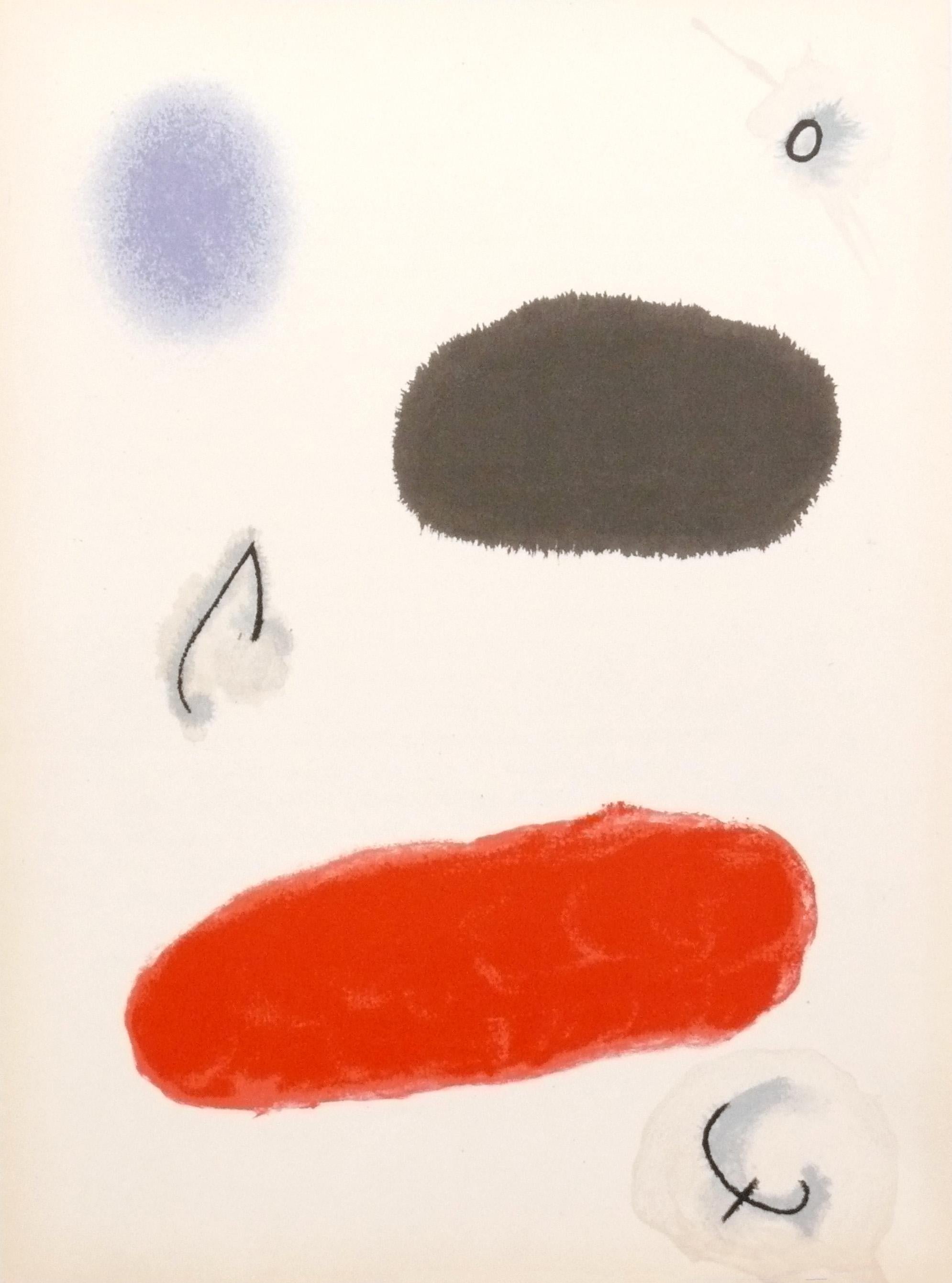 Mid-Century Modern Selection of Joan Miro Lithographs  For Sale
