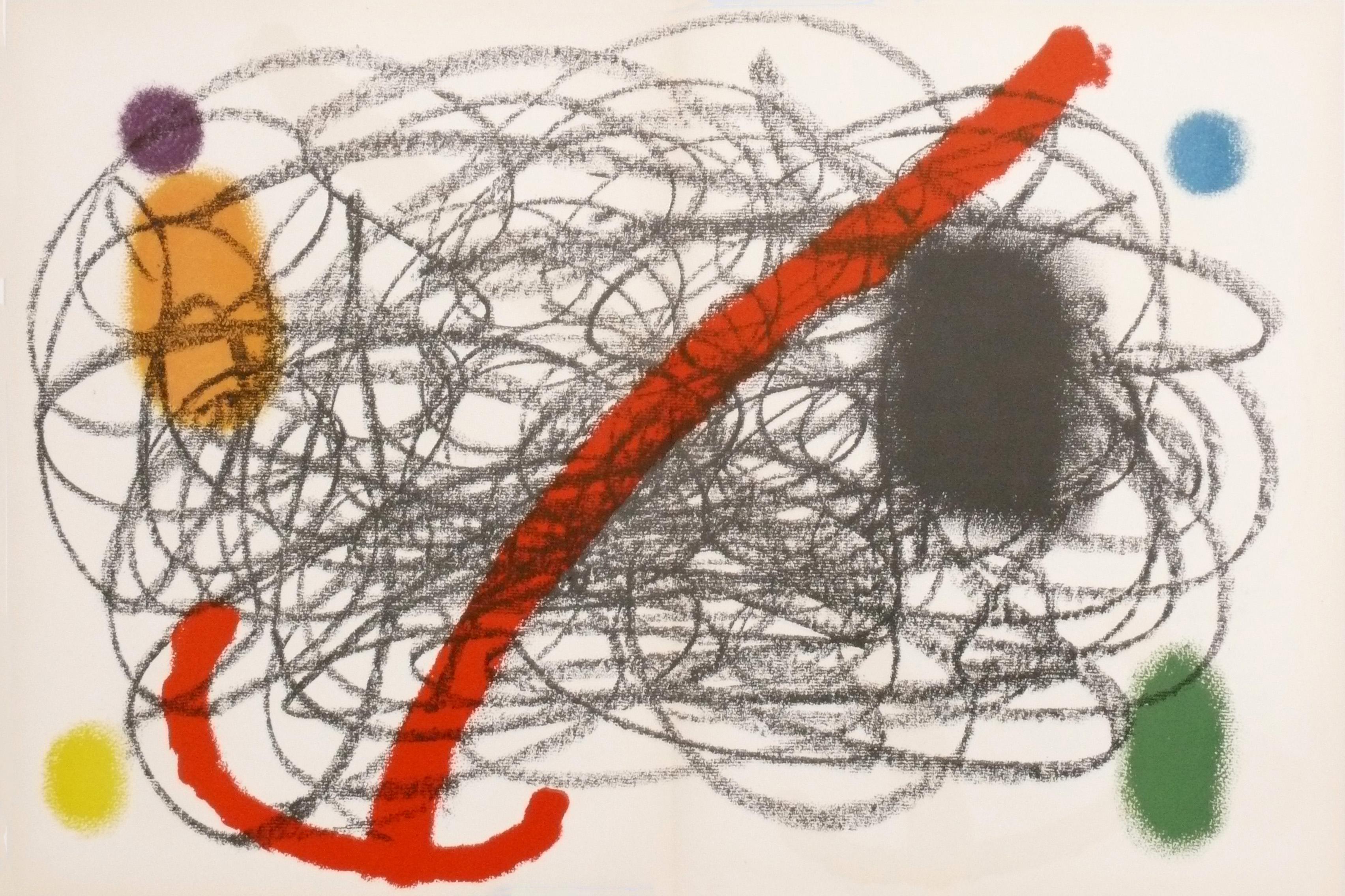 Français Sélection de lithographies de Joan Miro  en vente