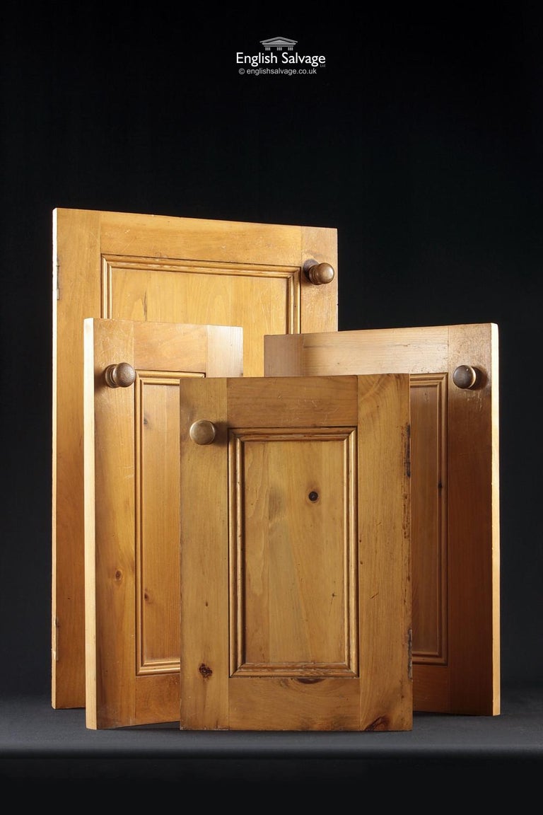 Selection of Kitchen Pine Cupboard Doors, 20th Century For Sale at 1stDibs