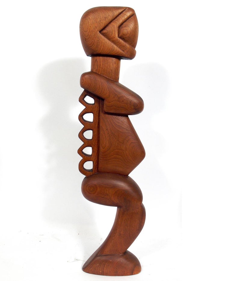 American Selection of Large Abstract Wood Sculptures For Sale