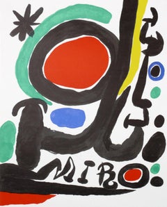 Selection of Large Joan Miro Lithographs