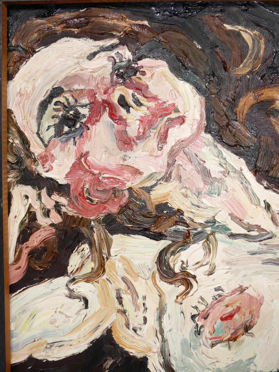 Sélection de peintures de femmes nues à grande échelle de Philip Sherrod en vente 3