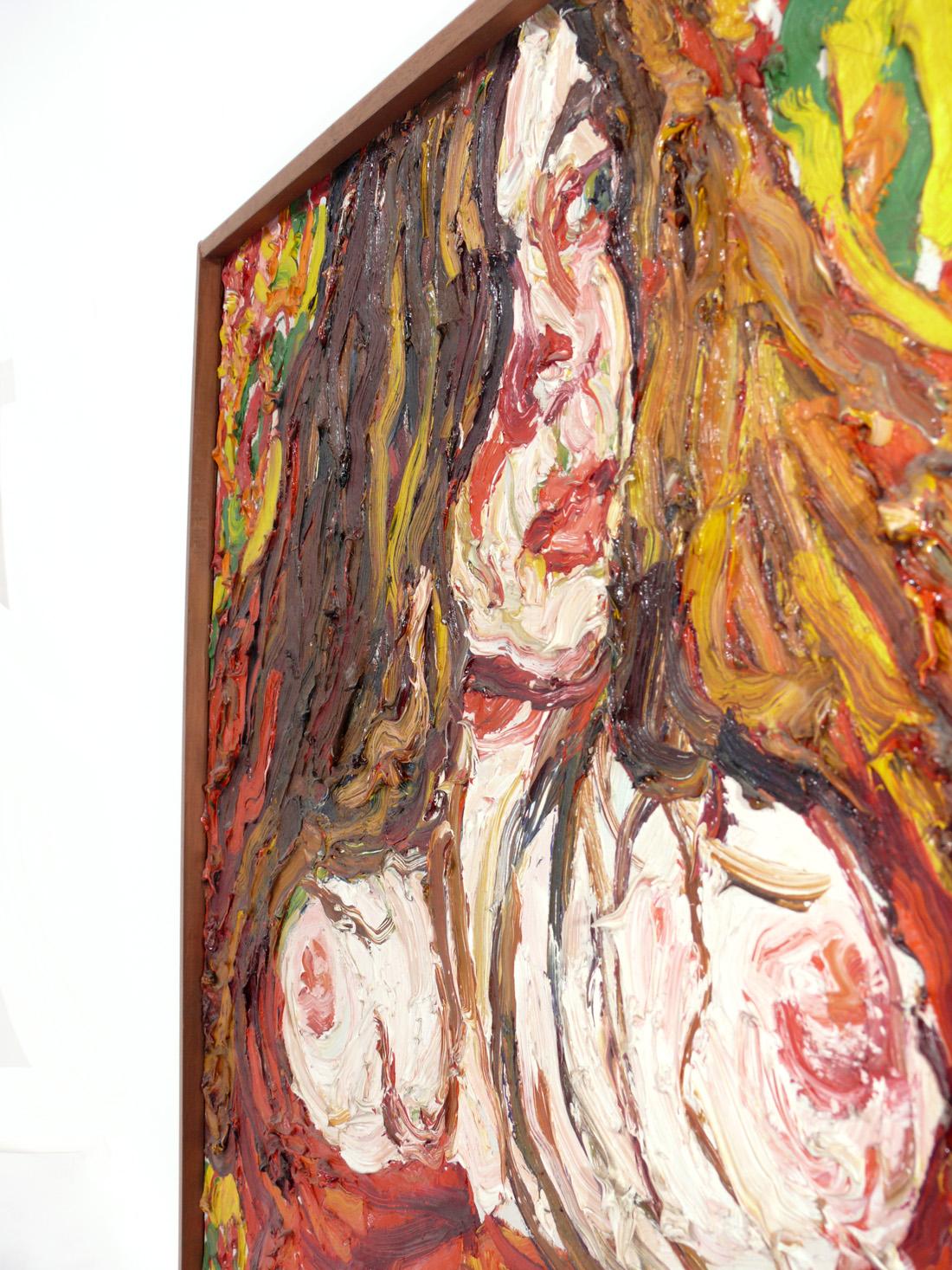 Toile Sélection de peintures de femmes nues à grande échelle de Philip Sherrod en vente
