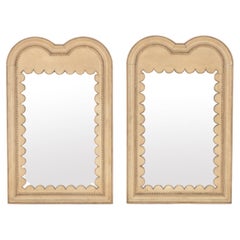 Retro Selection of Linen Color Painted Mirrors