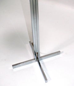 Selección de lámparas de pie cromadas de mediados de siglo de George Nelson y Hans Eichenberger