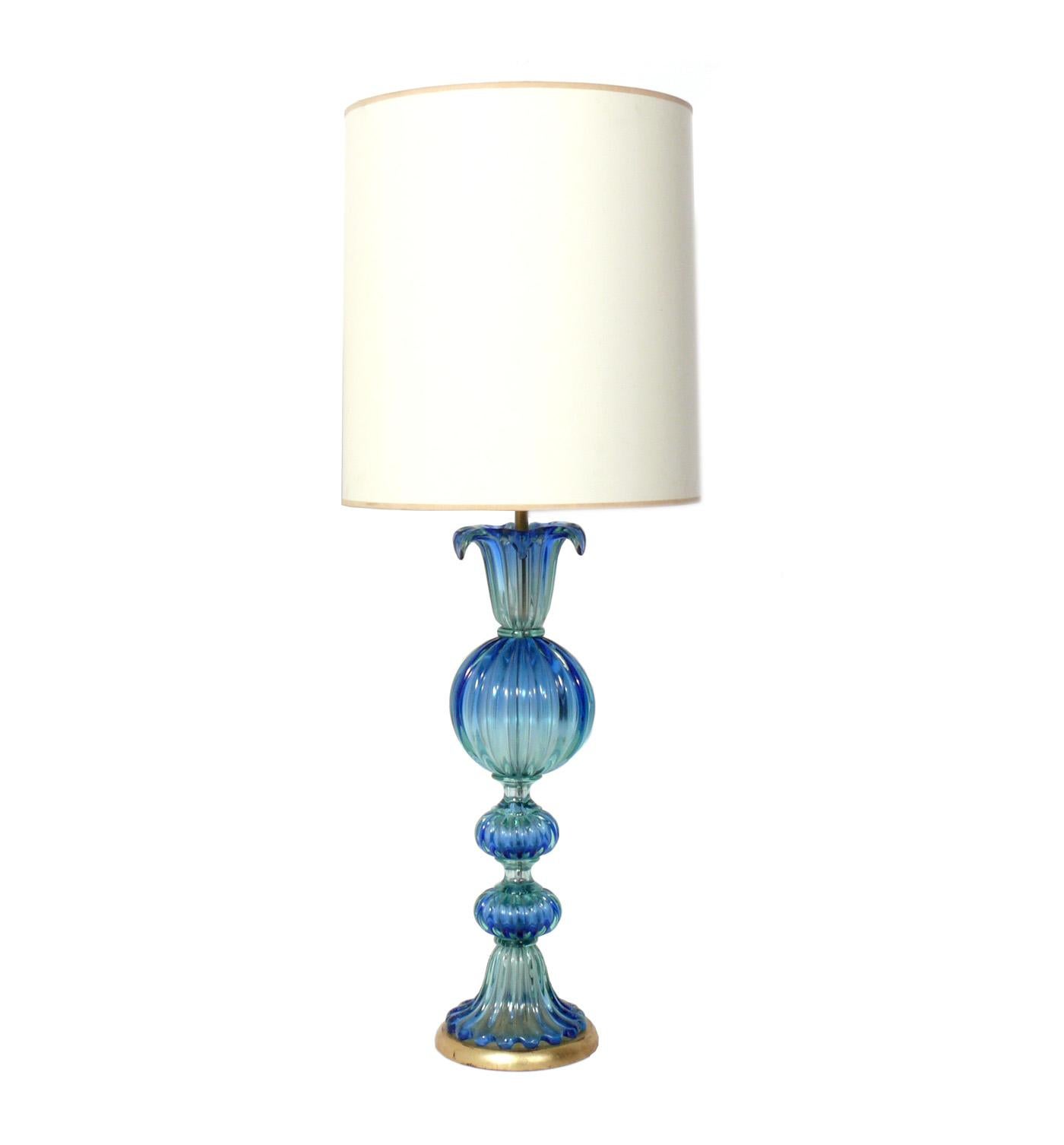 Auswahl an Murano-Glaslampen aus der Jahrhundertmitte (Vergoldet) im Angebot