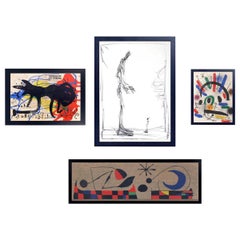 Selection of Modernist Lithographs or Gallery Wall