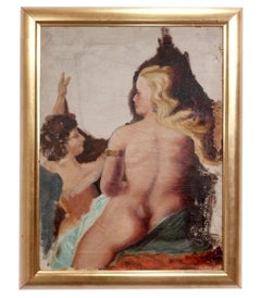 Selección de pinturas originales de desnudos femeninos