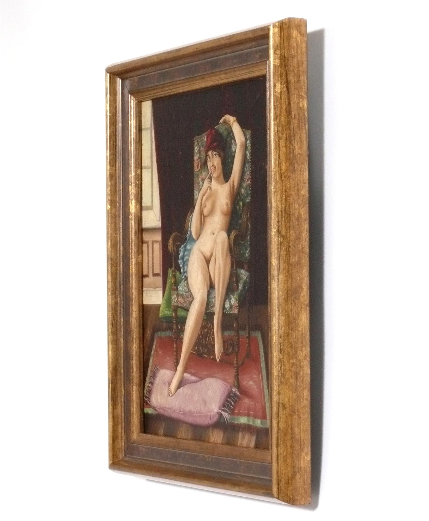 Sélection de peintures originales de nus féminins Bon état - En vente à Atlanta, GA