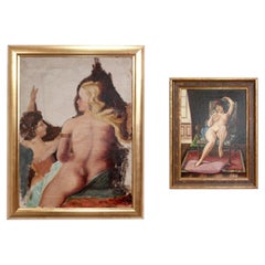 Selection of Original Female Nude Paintings