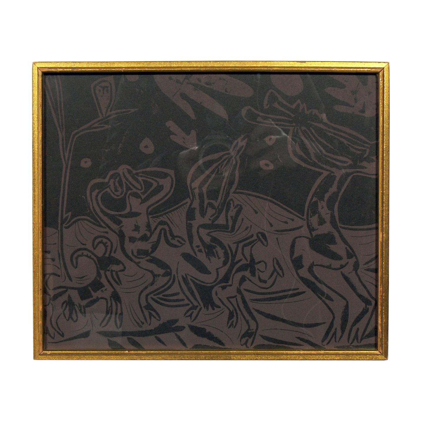 Mid-Century Modern Selection of Pablo Picasso Linocuts