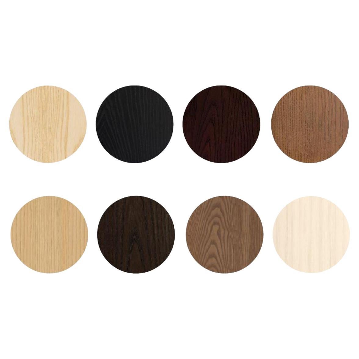 Auswahl von Mustern für Möbel aus Eschenholz