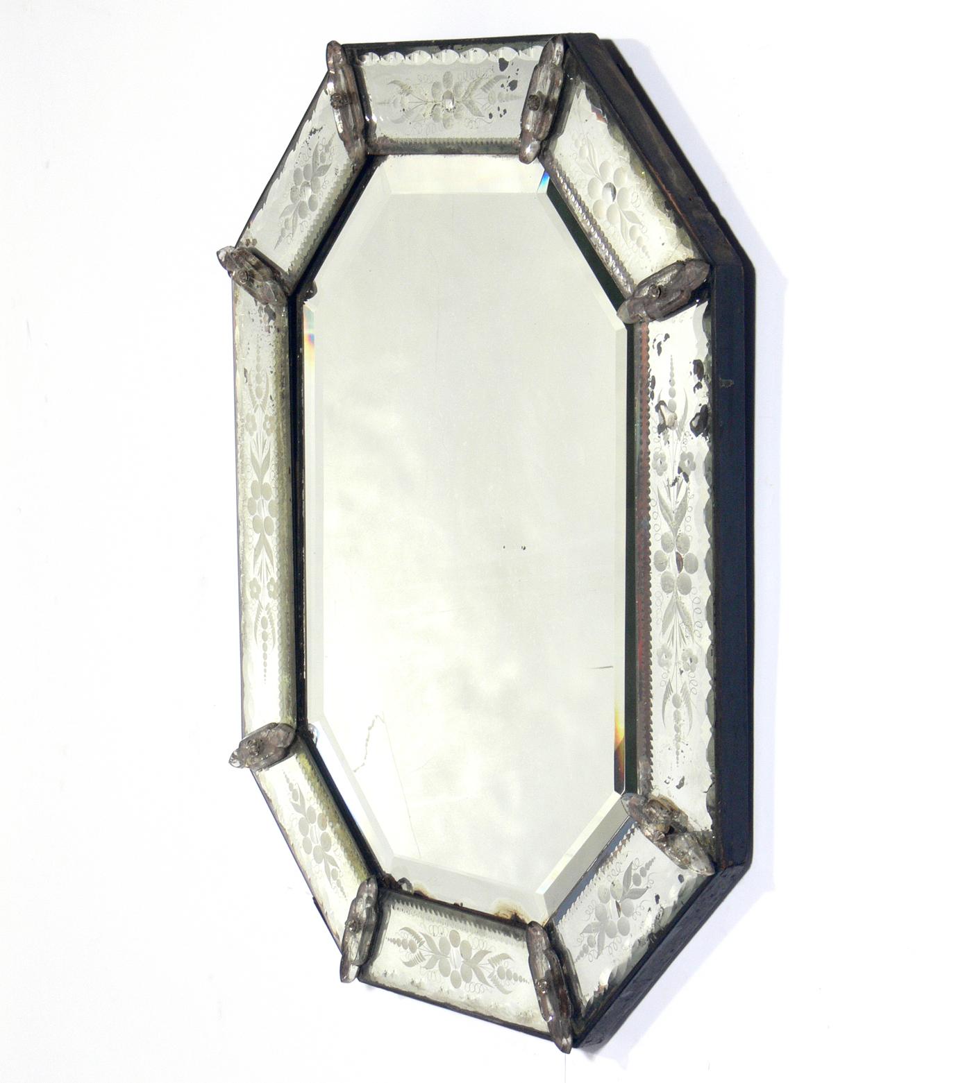 venetian mirror small