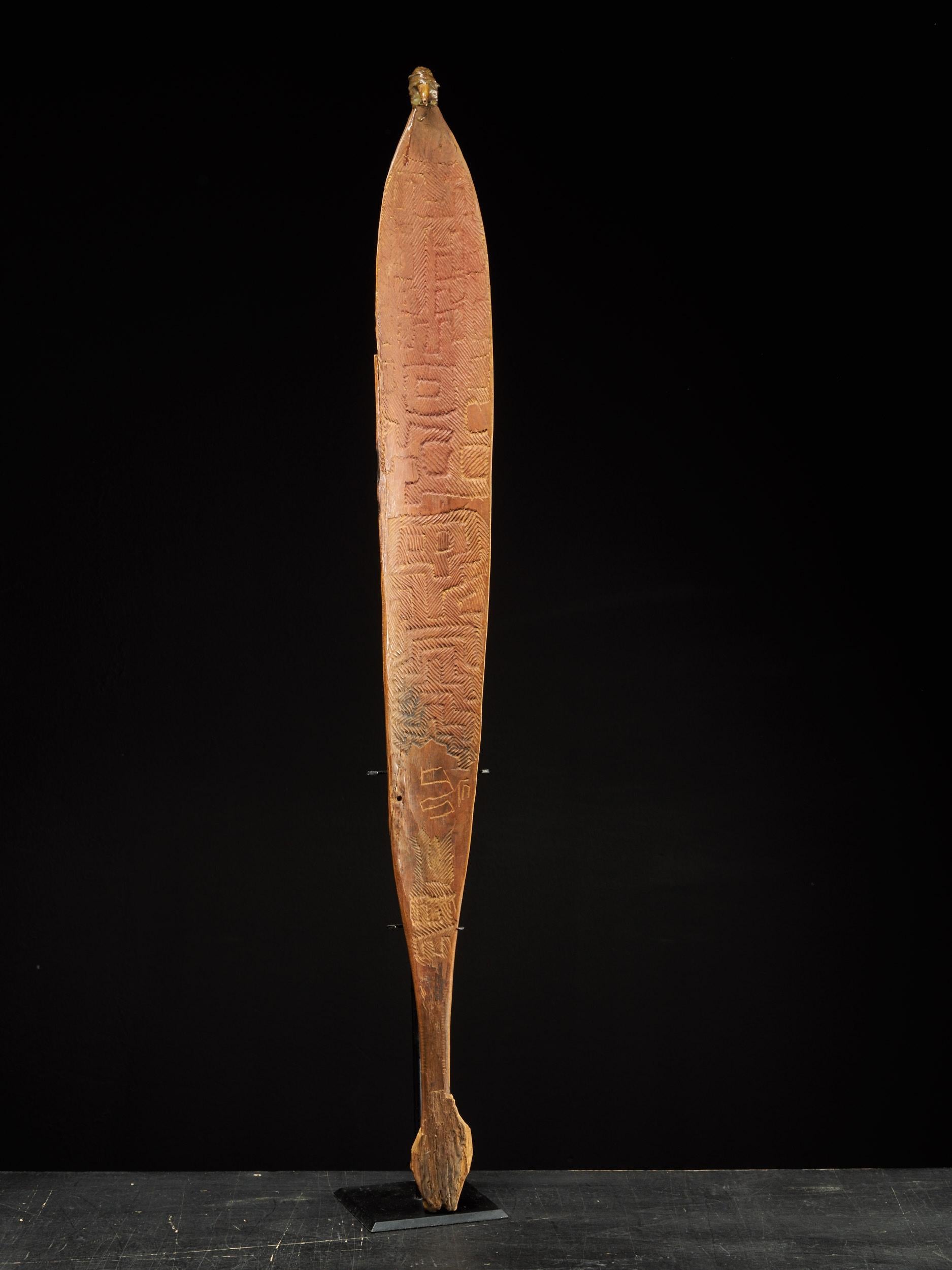 Wood Selection of Three Aboriginal Traditional Weapons, Boomerang and Two Woomeras