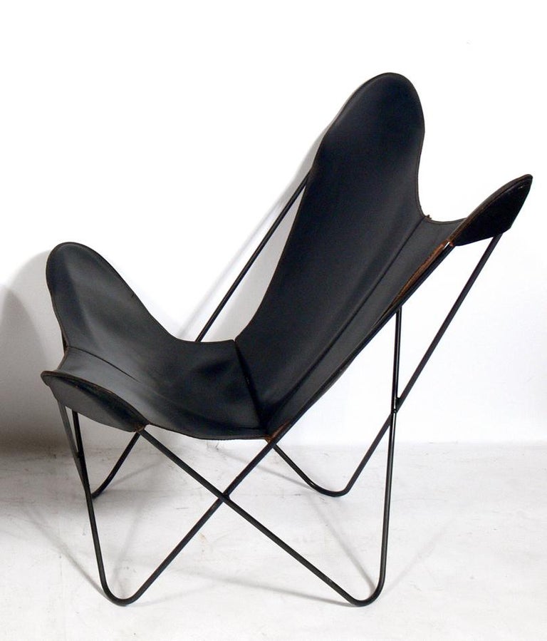 Selection of Vintage Leather Butterfly Chairs at 1stDibs